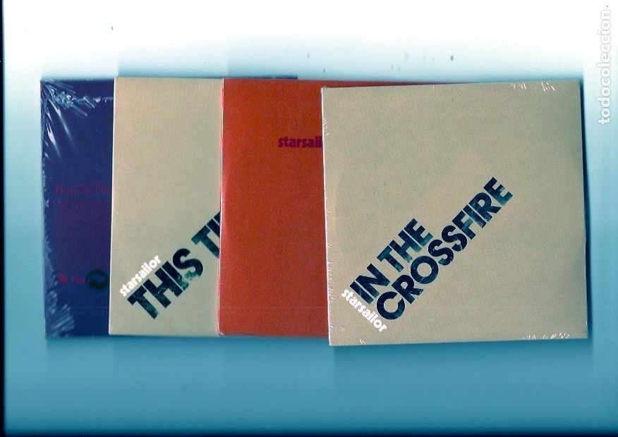 CDs de M&uacute;sica: STARSAILOR. Four to the floor. Lullaby. This time. In the crossfire (4 cd single)