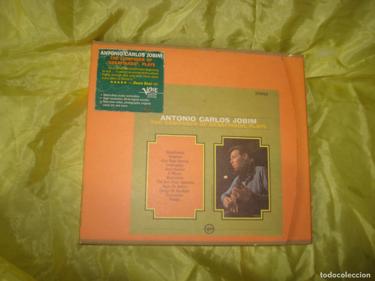 CDs de M&uacute;sica: ANTONIO CARLOS JOBIM. THE COMPOSER OF DESAFINADO, PLAYS. CD + LIBRETO. DIGIPACK. IMPECABLE(#)