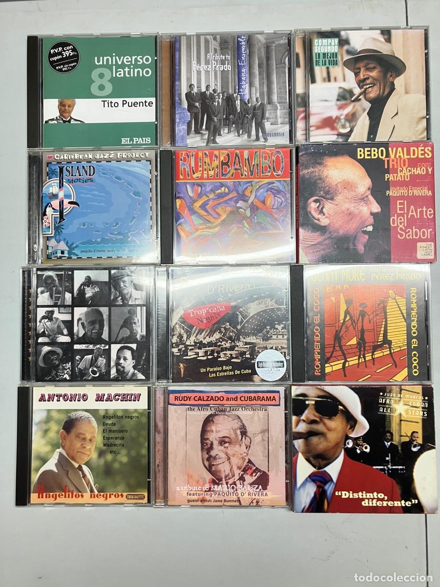 CDs de M&uacute;sica: LATIN JAZZ / SALSA / MAMBO - LOTE 23 CDs + DVD