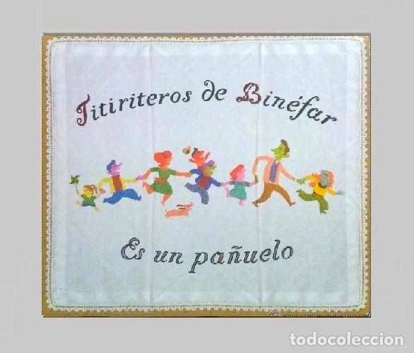 CDs de M&uacute;sica: �G281 - TITIRITEROS DE BINEFAR. ES UN PA&Ntilde;UELO. TEATRO DE TITERES Y ANIMACION. HUESCA. CD.