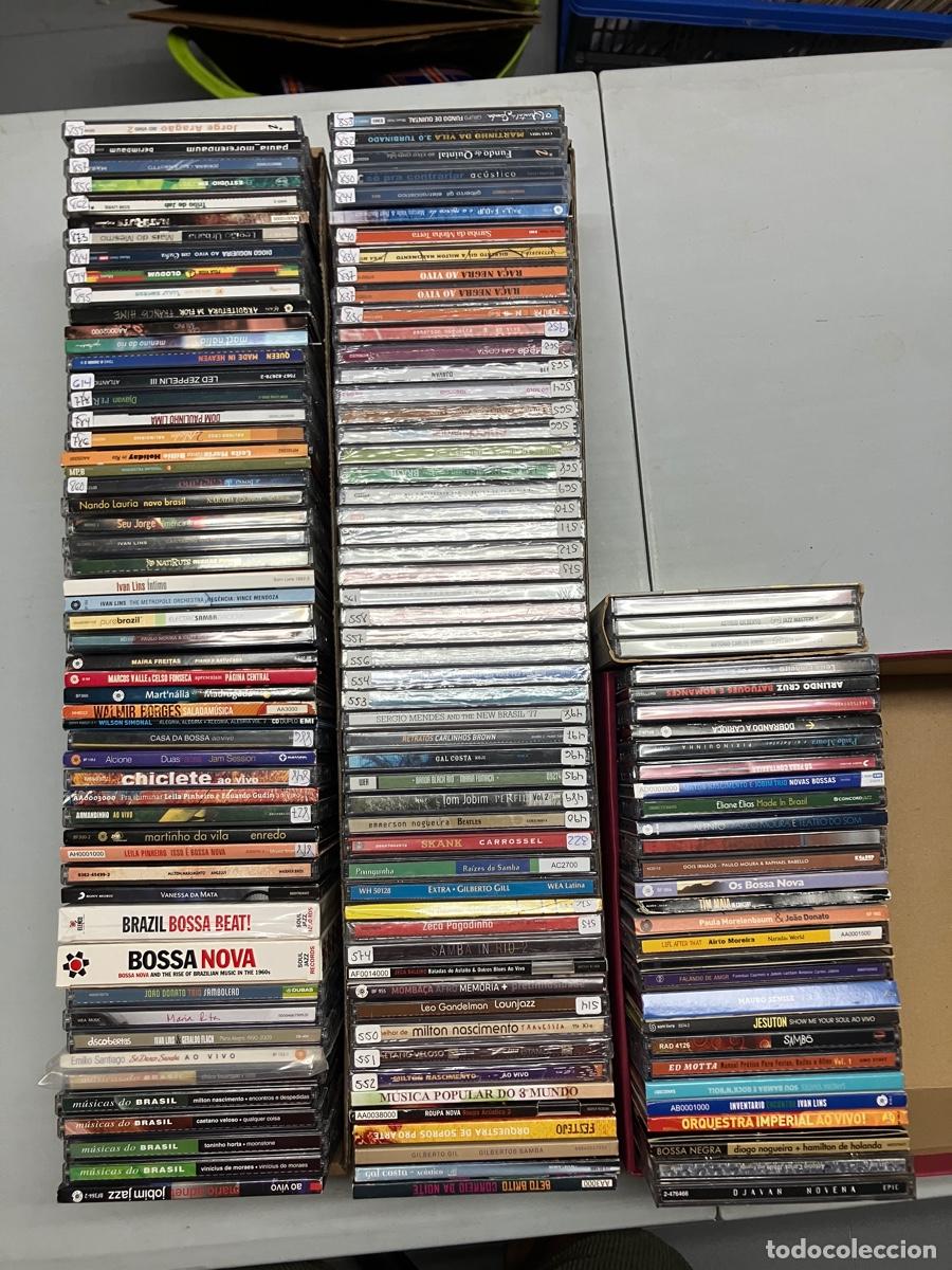 CDs de M&uacute;sica: BRASIL / MPB / SAMBA / BOSSA - LOTE 135 CDs + DVDs