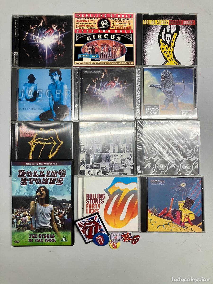 CDs de m&uacute;sica: Rolling Stones - LOTE 11 CDS + DVD - Foto 1