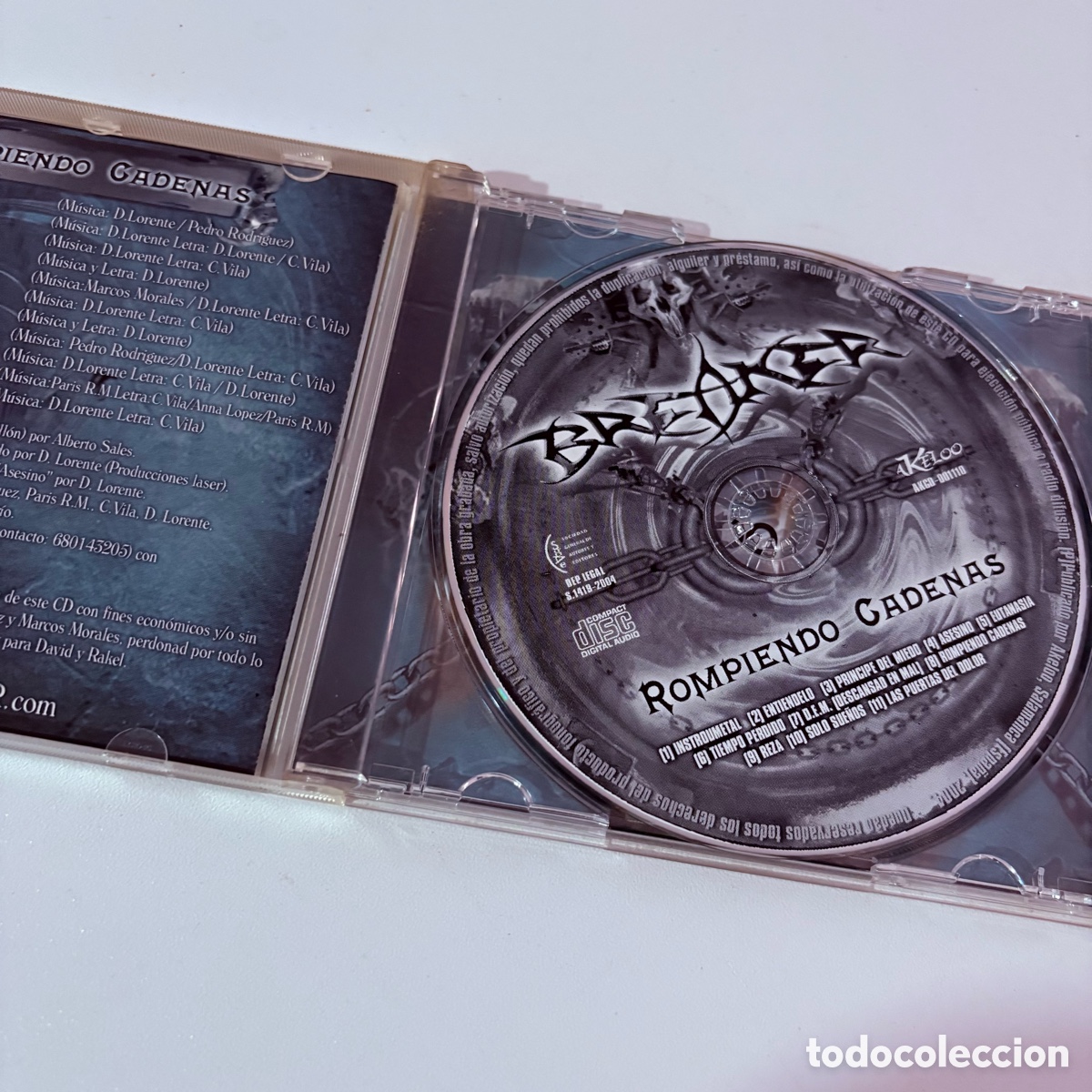 CDs de m&uacute;sica: cd Breaker Rompiendo Cadenas del 2004 - Foto 2