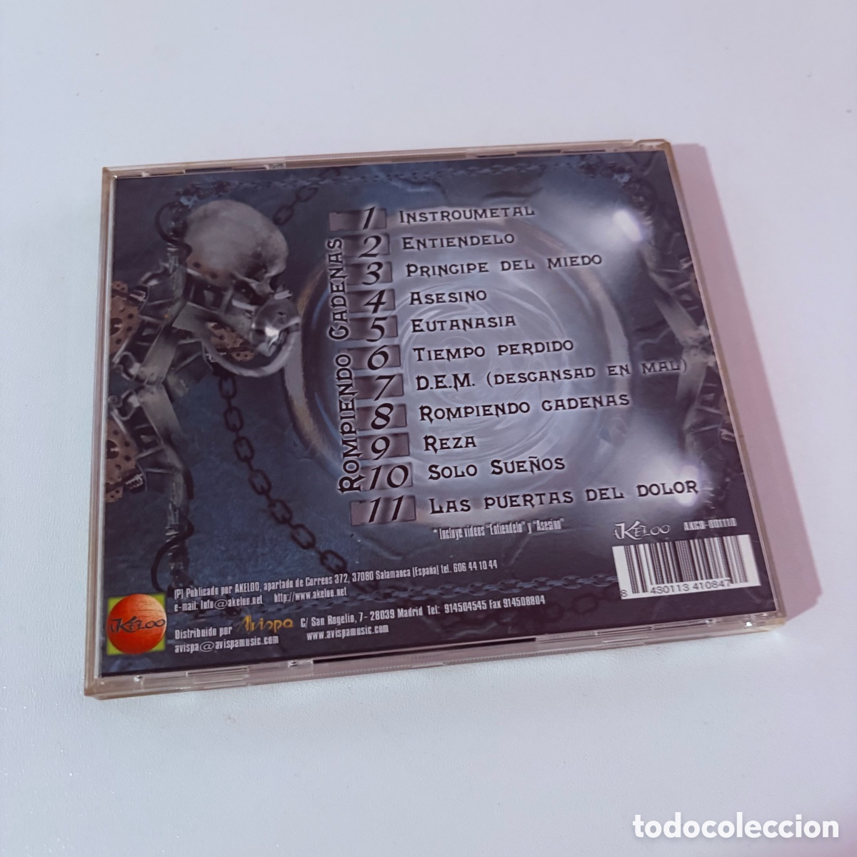 CDs de m&uacute;sica: cd Breaker Rompiendo Cadenas del 2004 - Foto 3