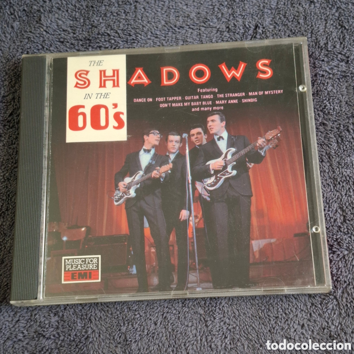 CDs de M&uacute;sica: CD79. The Shadows - In The 60's, Cd &Aacute;lbum, Recopilatorio, Music For Pleasure, Emi, 1989.
