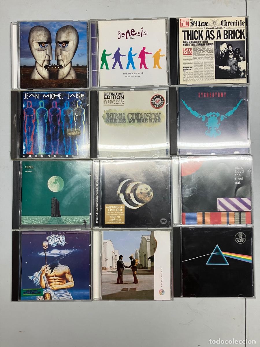 CDs de M&uacute;sica: ROCK PROGRESIVO - LOTE 22 CDs + DVDs