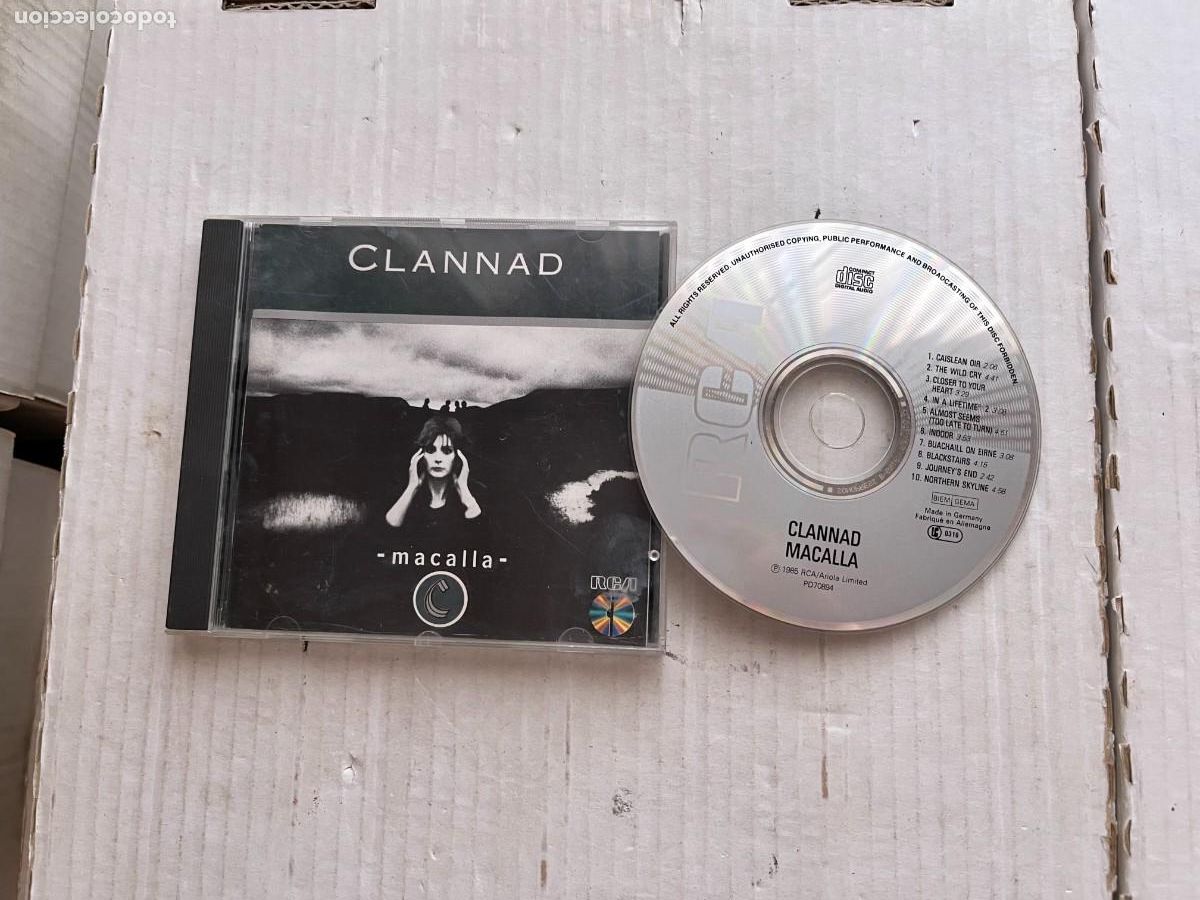 CDs de M&uacute;sica: CLANNAD MACALLA - CD MUSICA KREATEN