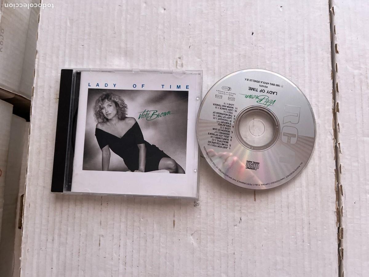 CDs de M&uacute;sica: VICKI BROWN LADY OF TIME - CD MUSICA KREATEN