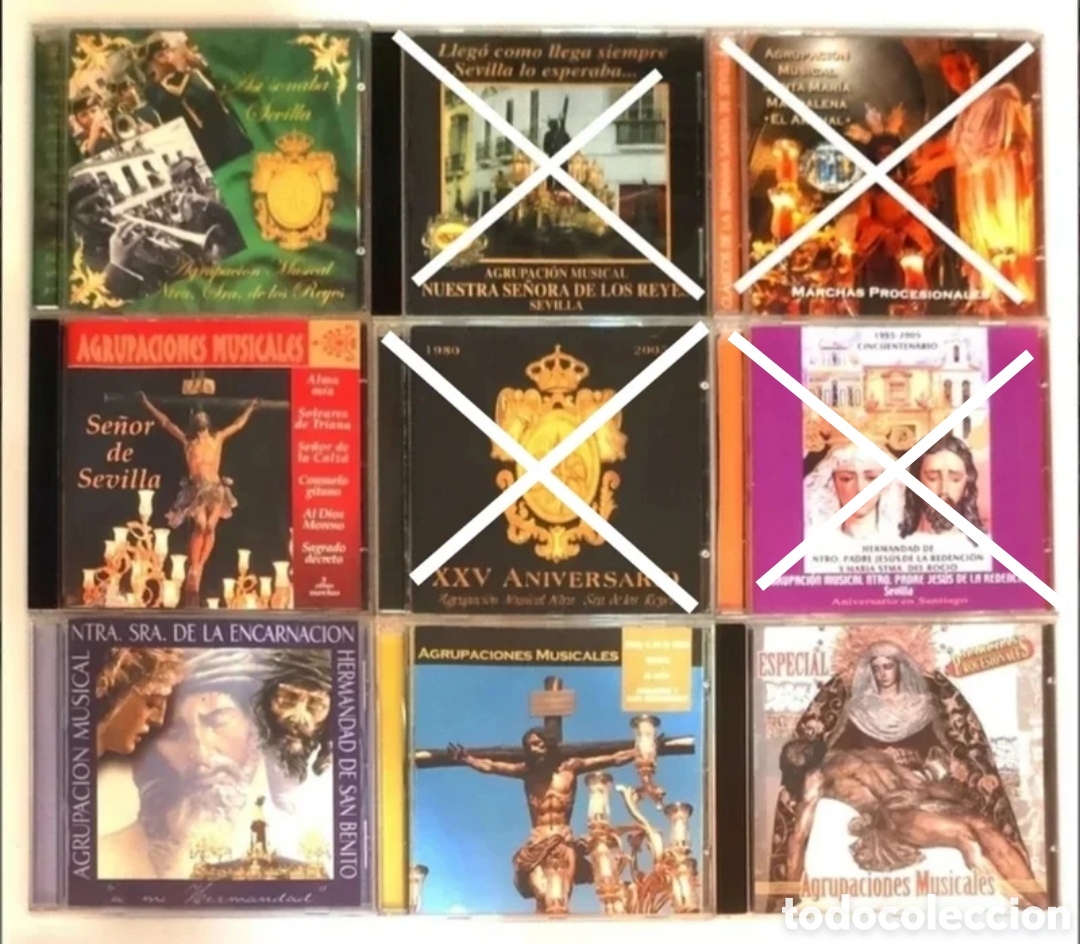 CDs de m&uacute;sica: CDs discos Semana Santa