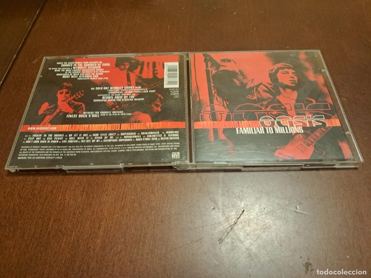CDs de M&uacute;sica: OASIS - 2 CD - FAMILIAR TO MILLIONS - GRABADO EN WEMBLEY STADIUM