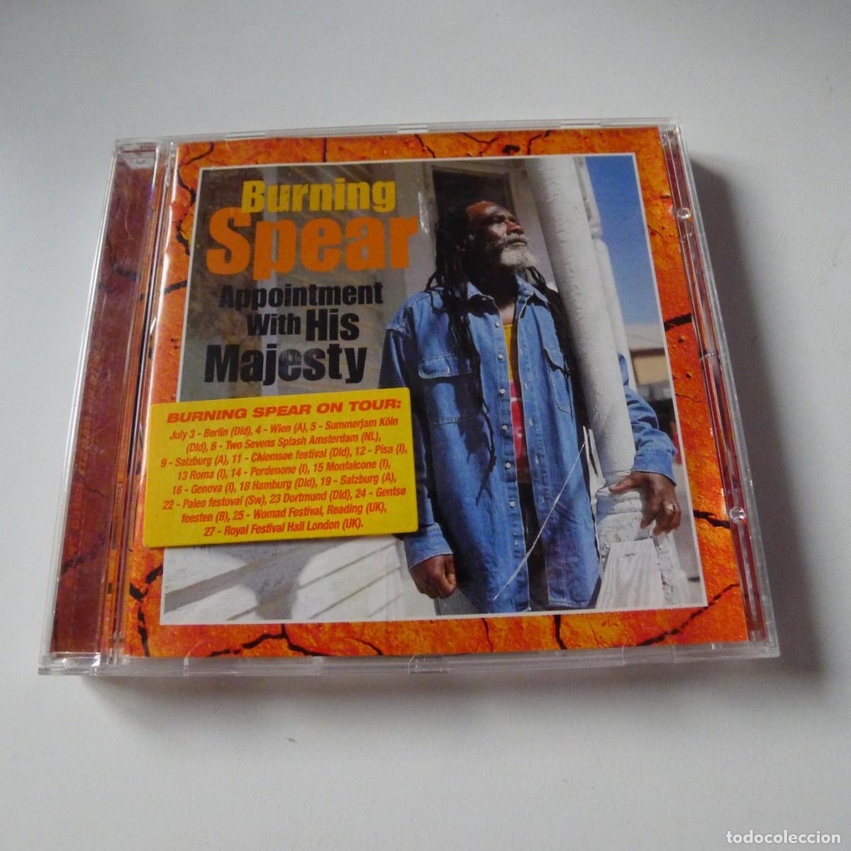 CDs de m&uacute;sica: Burning Spear &ndash; Appointment With His Majesty CD - Foto 1