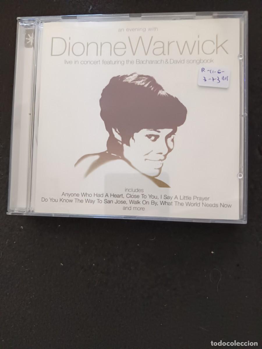 CDs de M&uacute;sica: DIONNE WARWICK. an evening with DIONNE WARWICK live in concert featuring the Bacharach & David song