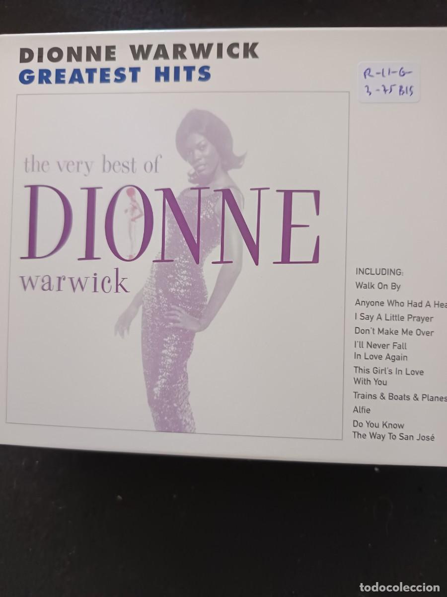 CDs de M&uacute;sica: DIONNE WARWICK. GREATEST HITS. THE VERY BEST OF DIONNE WARWICK