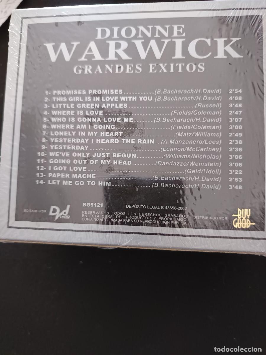 CDs de m&uacute;sica: DIONNE WARWICK. GRANDES &Eacute;XITOS - Foto 2