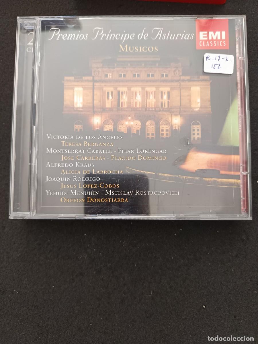CDs de M&uacute;sica: 2 CD. PREMIOS PR&Iacute;NCIPE DE ASTURIAS. M&Uacute;SICOS. 2 CD