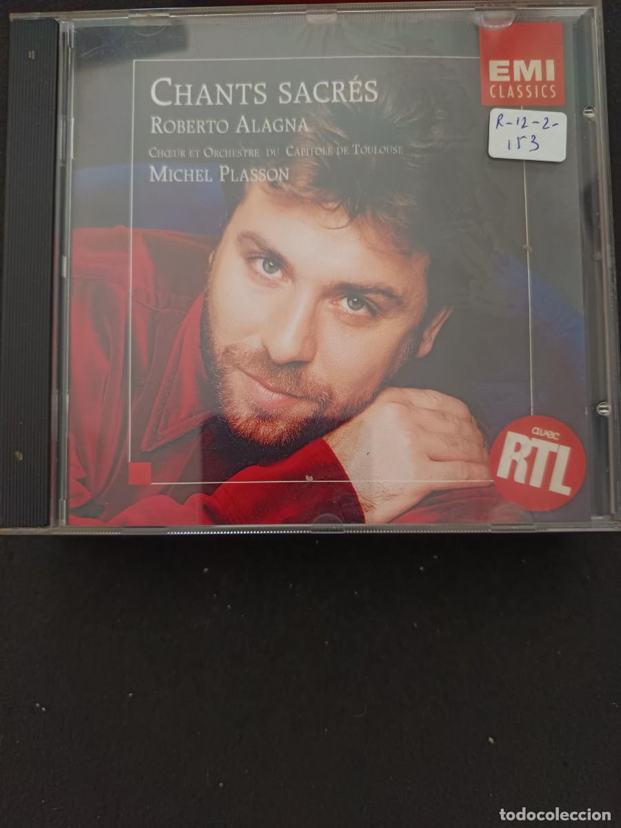 CDs de M&uacute;sica: ROBERTO ALAGNA. CHANTS SACR&Eacute;S. DIR.: MICHEL PLASSON. CHOEUR ET ORCHESTRE DU CAPITOLE DE TOULOUSE
