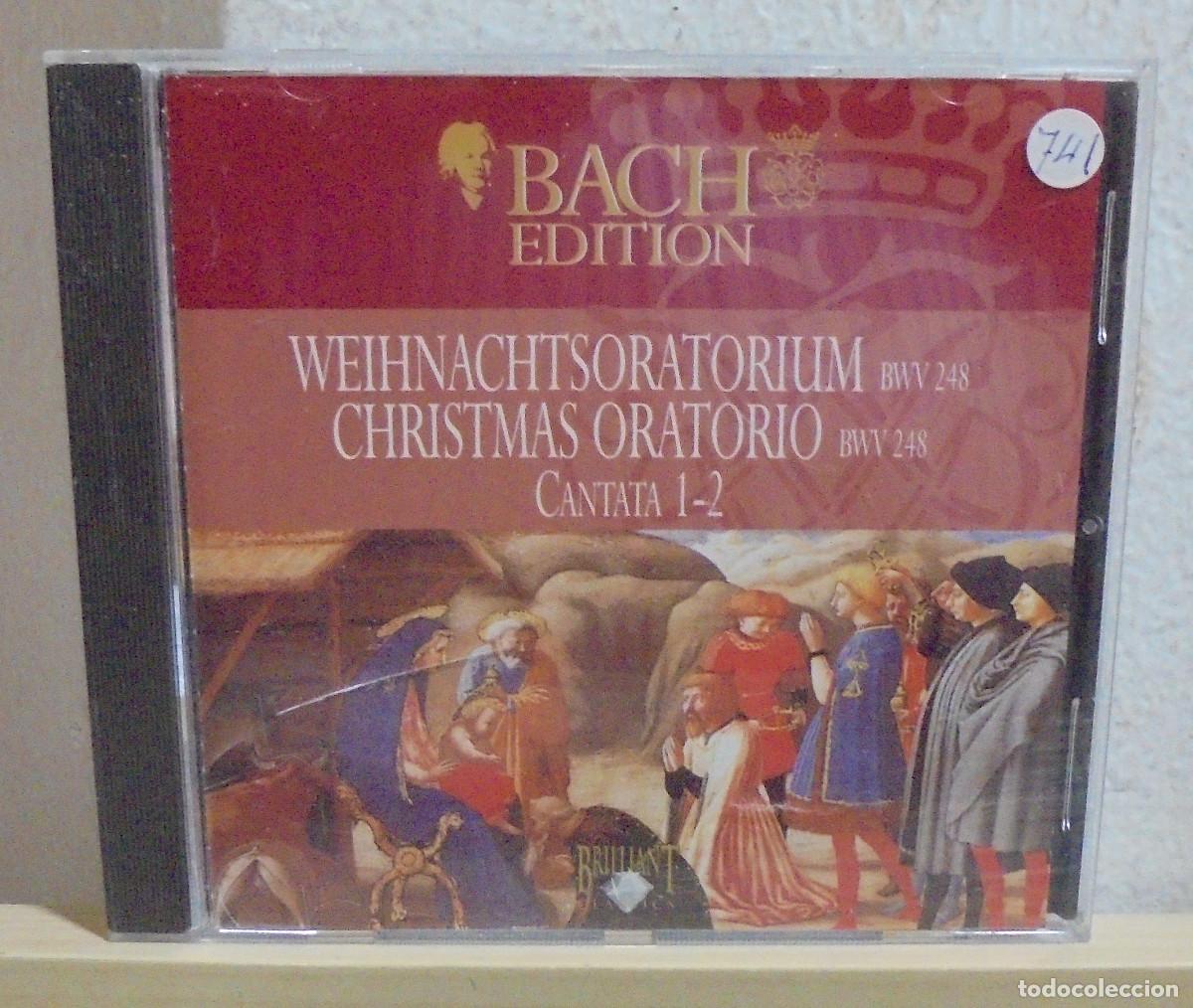 CDs de M&uacute;sica: Weihnachtoratorium BWV 248 / Christmas oratorio BWV 248 Cantata 1-2. Bach. Brillant classics - CD