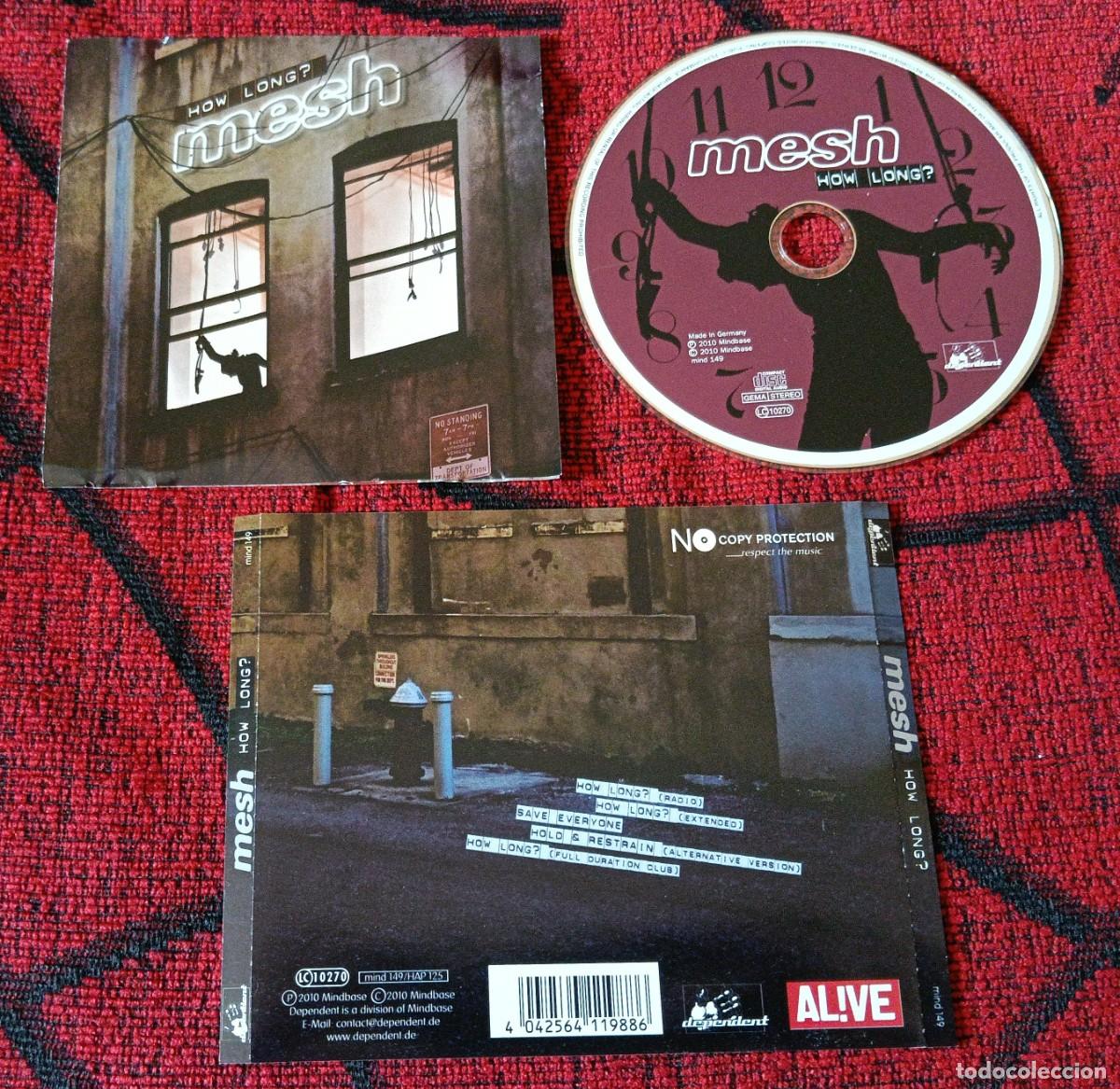 CDs de M&uacute;sica: MESH ** How Long? ** CD MAXI SINGLE ALEMANIA 2010