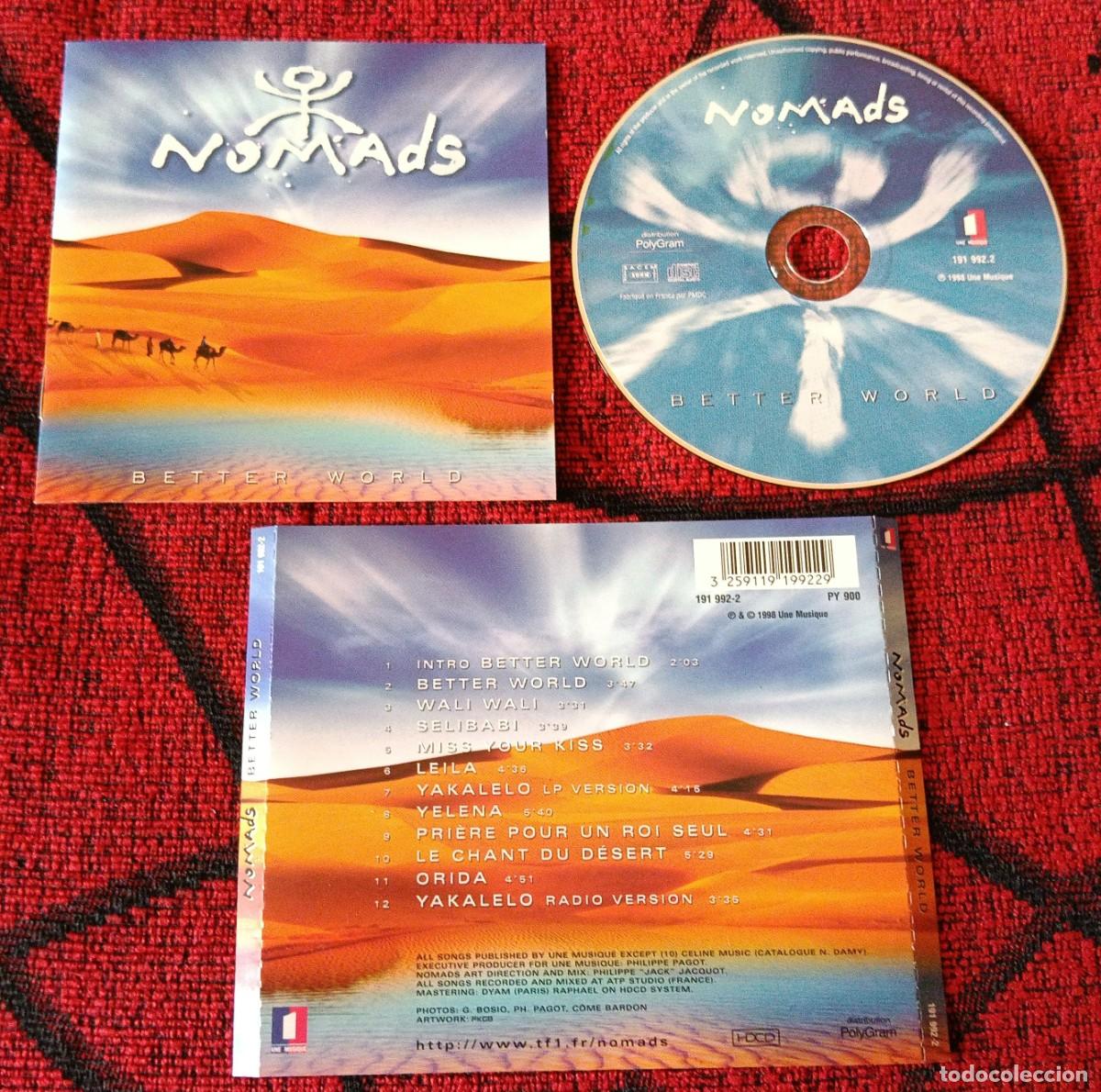CDs de m&uacute;sica: NOMADS ** Better World ** CD FRANCIA 1998 - Foto 1