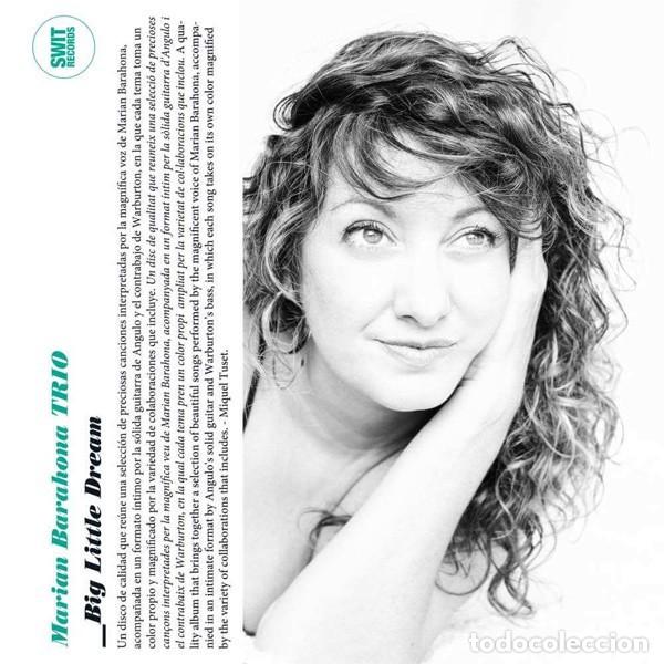 CDs de M&uacute;sica: MARIAN BARAHONA TRIO BIG LITTLE DREAM -CD