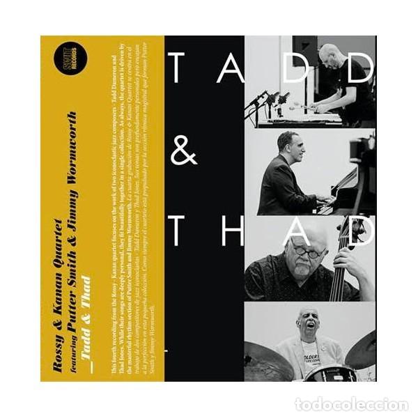 CDs de M&uacute;sica: ROSSY & KANAN QUARTET feat PUTTER SMITH JIMMY WORMWORTH-TADD THAD -CD