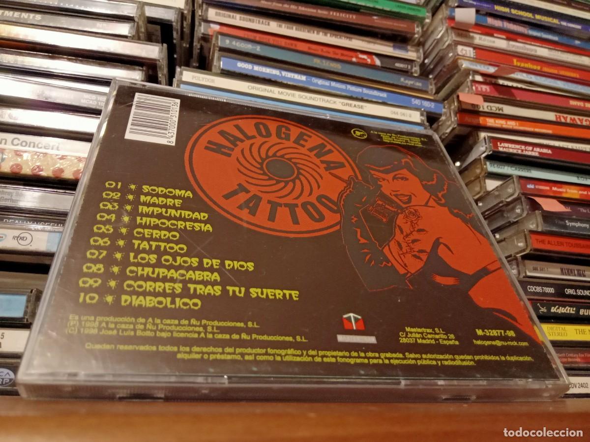 CDs de m&uacute;sica: Hal&oacute;gena &ndash; Tattoo - cd Spain 1998 - Foto 2