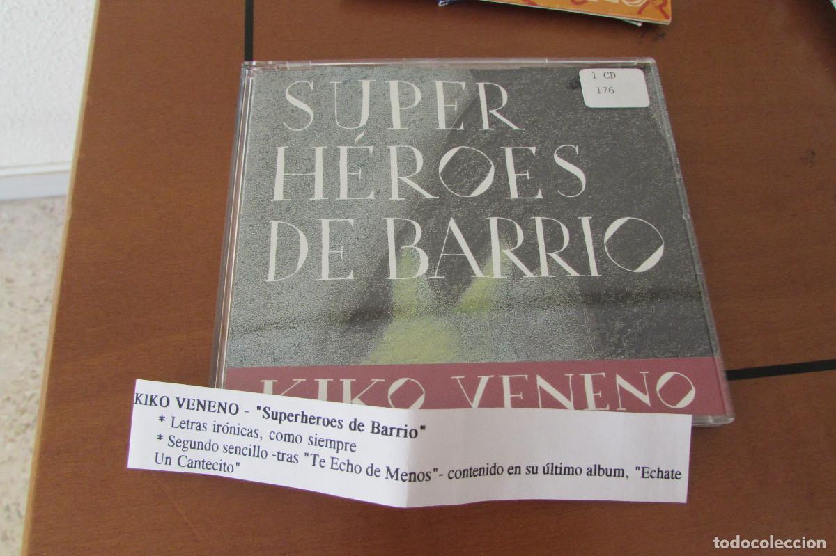 CDs de M&uacute;sica: KIKO VENENO-SUPER HEROES DE BARRIO CD SINGLE CADENA 100