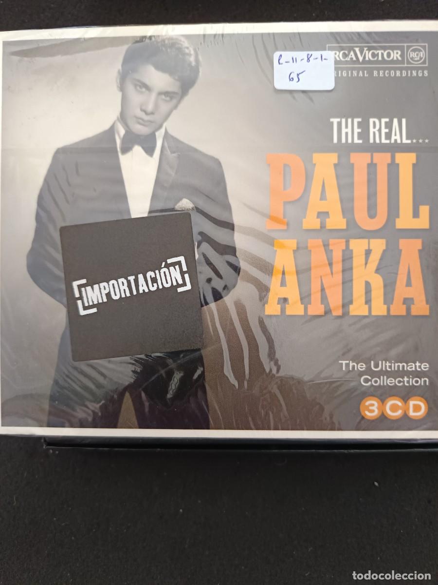 CDs de M&uacute;sica: CAJA 3 CD. THE REAL...PAUL ANKA. THE ULTIMATE COLLECTION. 3 CD