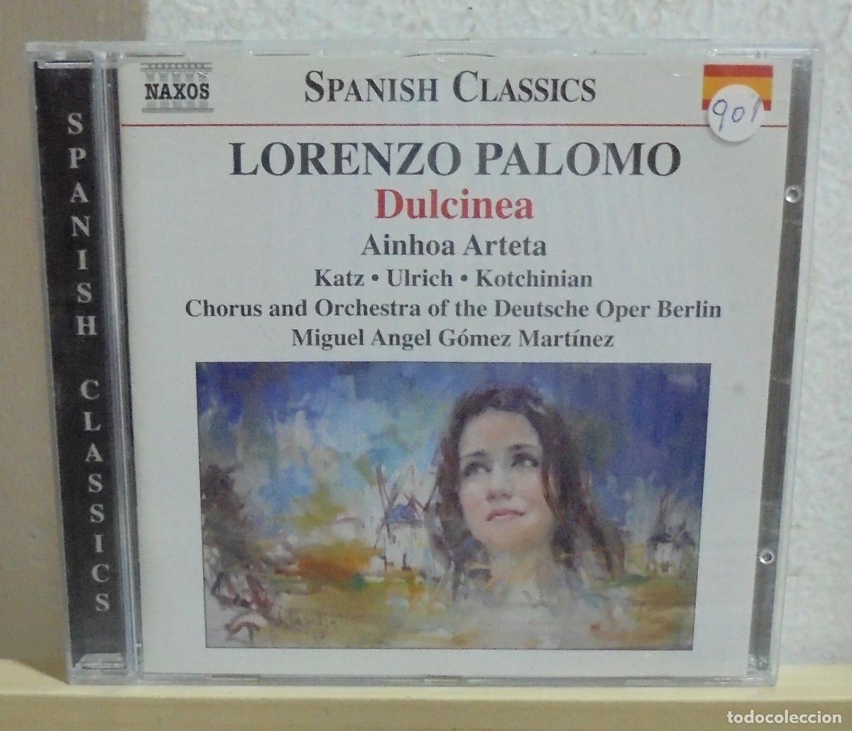 CDs de M&uacute;sica: Lorenzo Palomo, Dulcinea, Ainhoa Arteta. Naxos 2010 - CD
