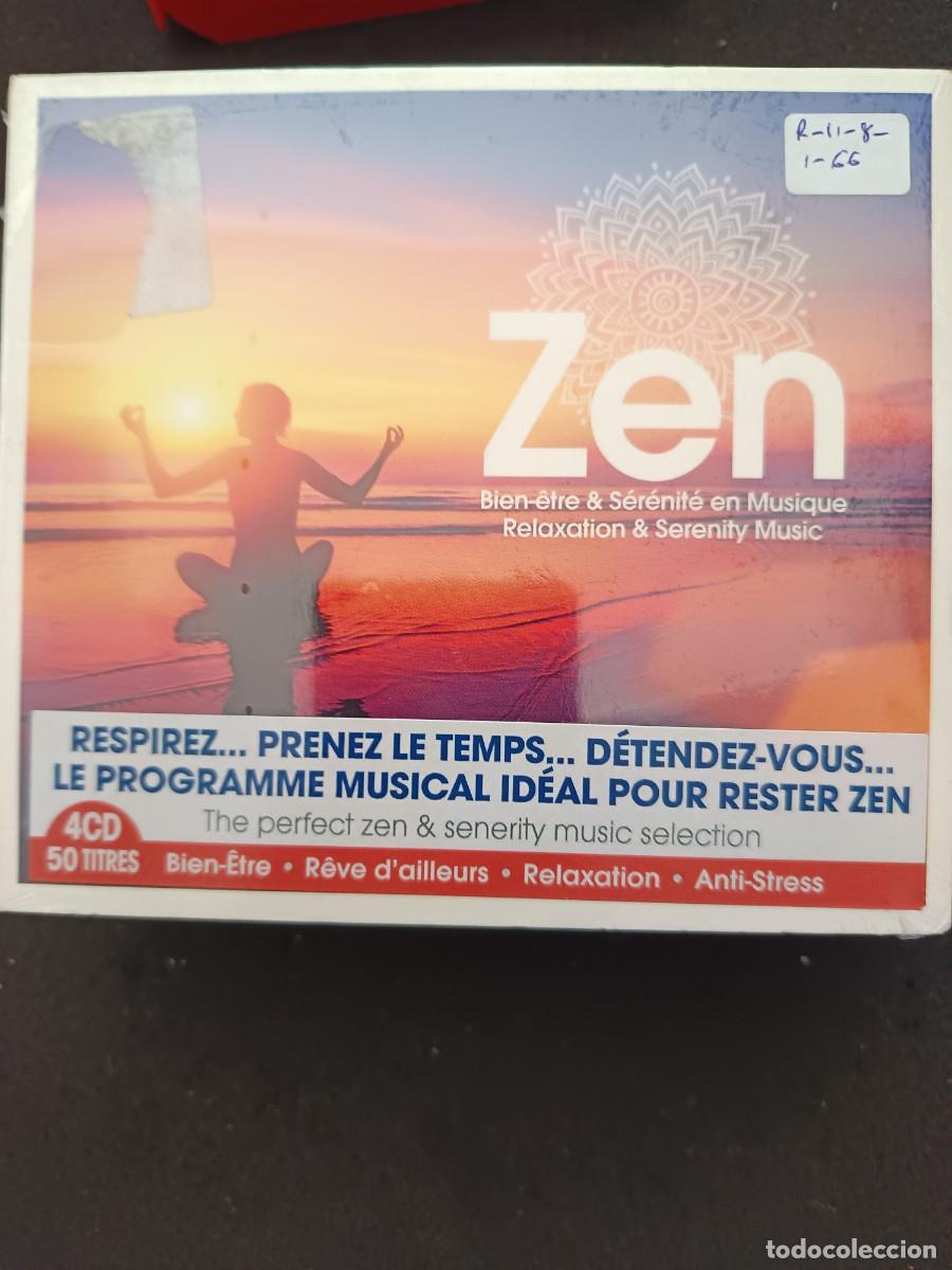 CDs de M&uacute;sica: CAJA 4 CD. ZEN. BIEN-&Ecirc;TRE & S&Eacute;R&Eacute;NIT&Eacute; EN MUSIQUE. RELAXATION & SERENITY MUSIC