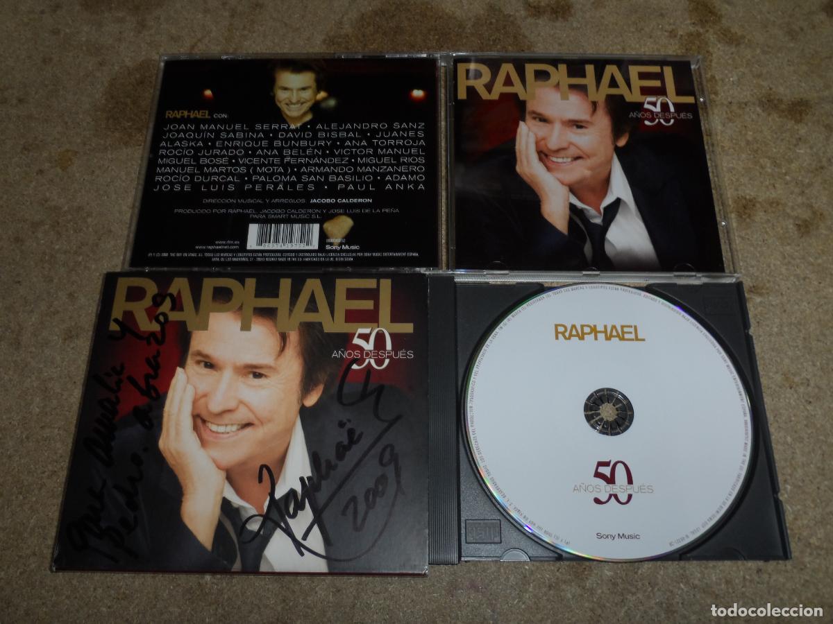 CDs de M&uacute;sica: RAPHAEL - 50 A&Ntilde;OS DESPU&Eacute;S (FIRMADO)