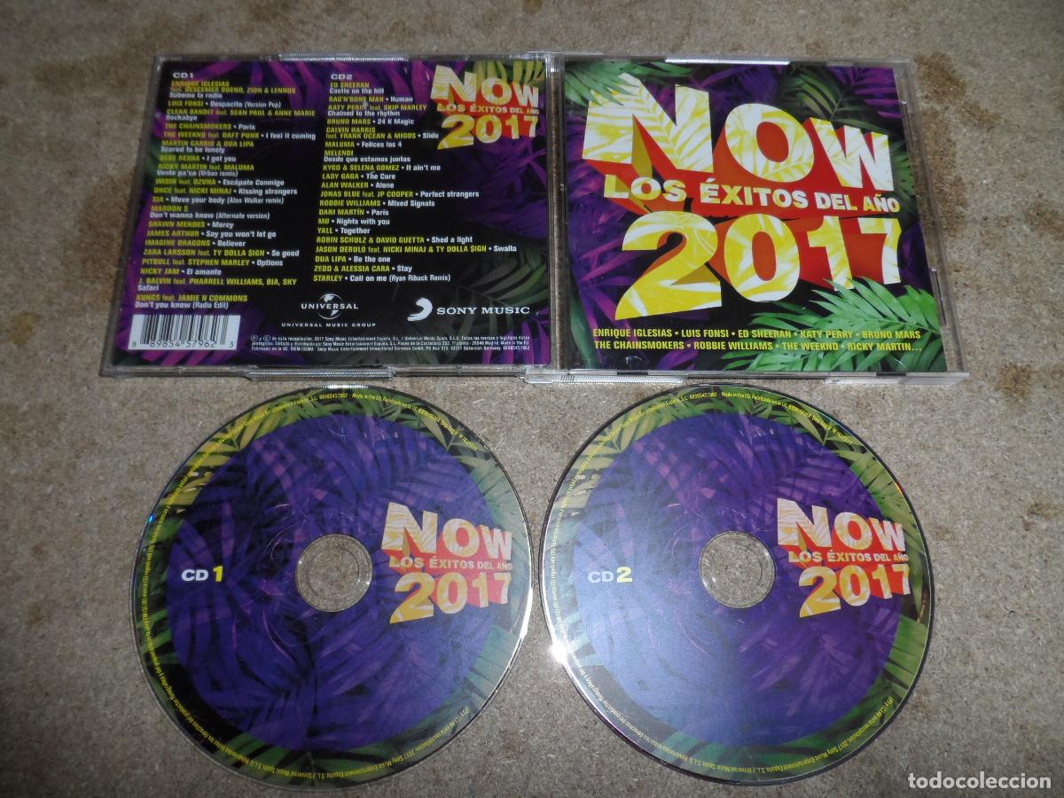CDs de M&uacute;sica: NOW 2017 LOS &Eacute;XITOS DEL A&Ntilde;O - VARIOS ARTISTAS