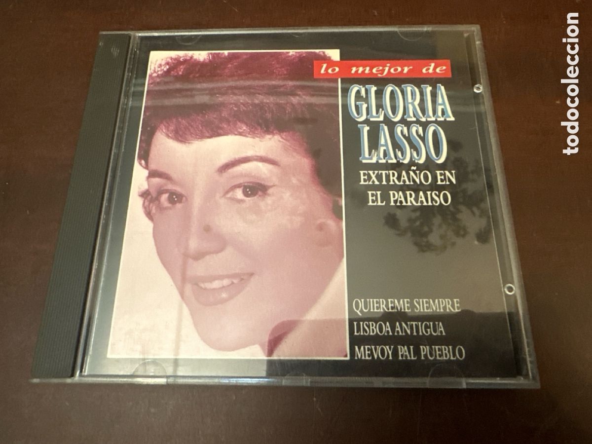 CDs de M&uacute;sica: GLORIA LASSO - LO MEJOR DE GLORIA LASSO - CD