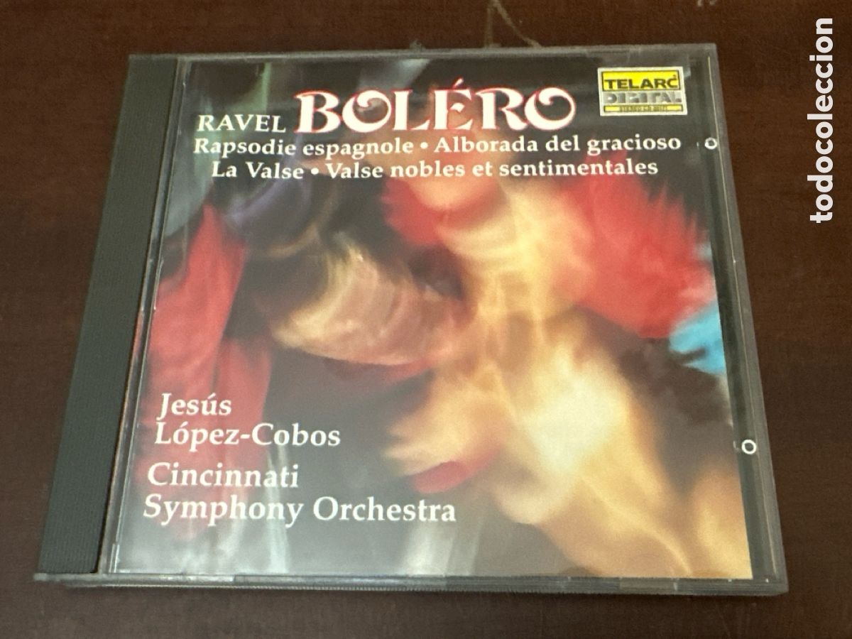 CDs de M&uacute;sica: RAVEL & L.COBOS & CINCINNATI SYMPHONY ORCHESTRA - BOLERO - CD