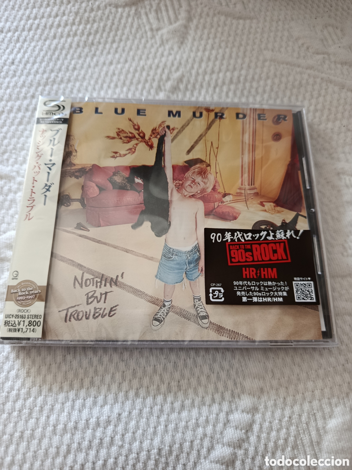 CDs de M&uacute;sica: BLUE MURDER (Nothin But Trouble) japan remaster SHM CD JAPAN A&Ntilde;O 2026