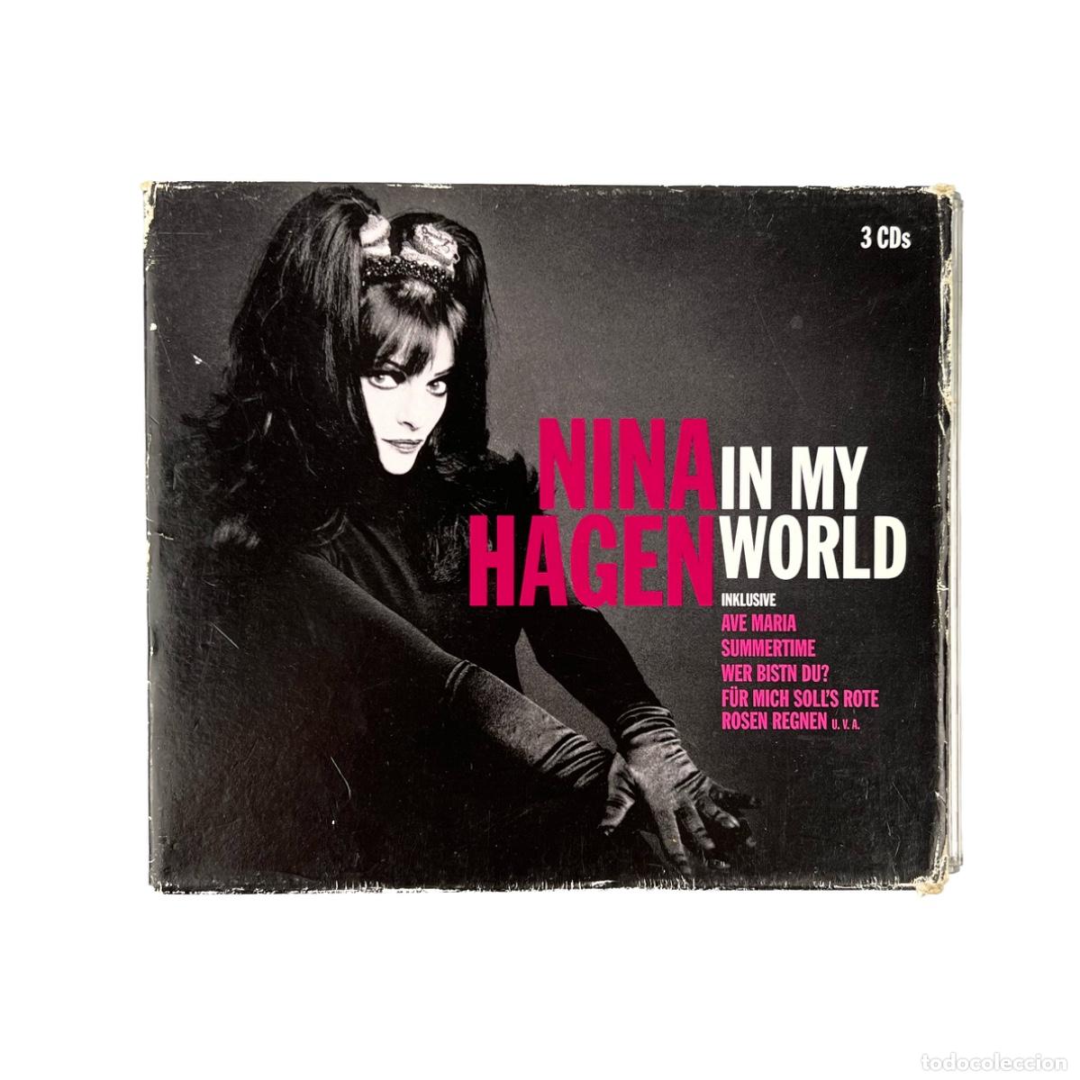 CDs de M&uacute;sica: 3xCD. Nina Hagen. In My World (VG+/VG)