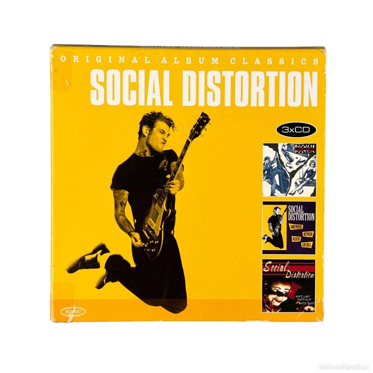 CDs de M&uacute;sica: 3xCD. Social Distortion. Original Album Classics (VG+/VG+)