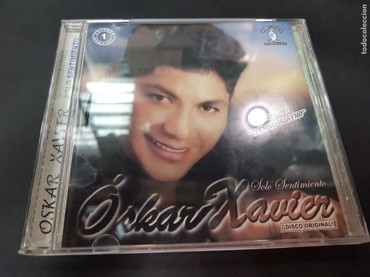 CDs de m&uacute;sica: OSKAR XAVIER- SOLO SENTIMIENTO - Foto 1