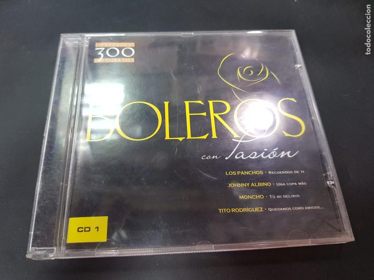 CDs de M&uacute;sica: BOLEROS CON PASION-COLECCION DE 300 BOLEROS