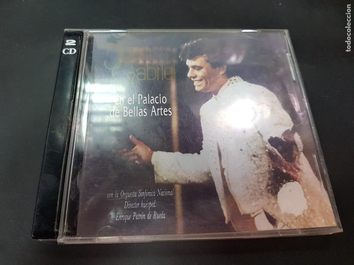 CDs de M&uacute;sica: JUAN GABRIEL-EN ELPALACIO DE BELLAS ARTES
