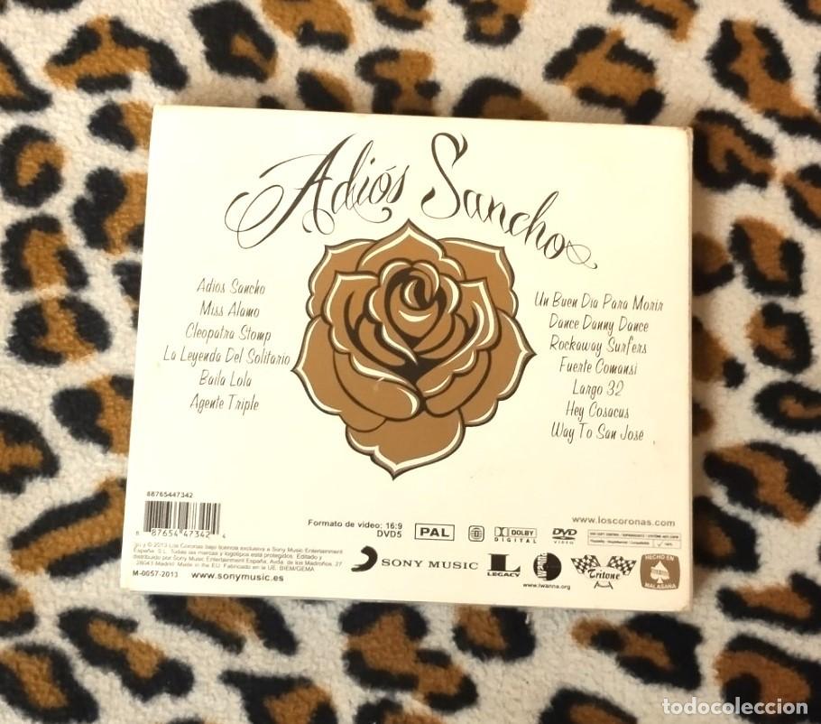 CDs de m&uacute;sica: LOS CORONAS - ADI&Oacute;S SANCHO - CD + DVD - SURF - Foto 2