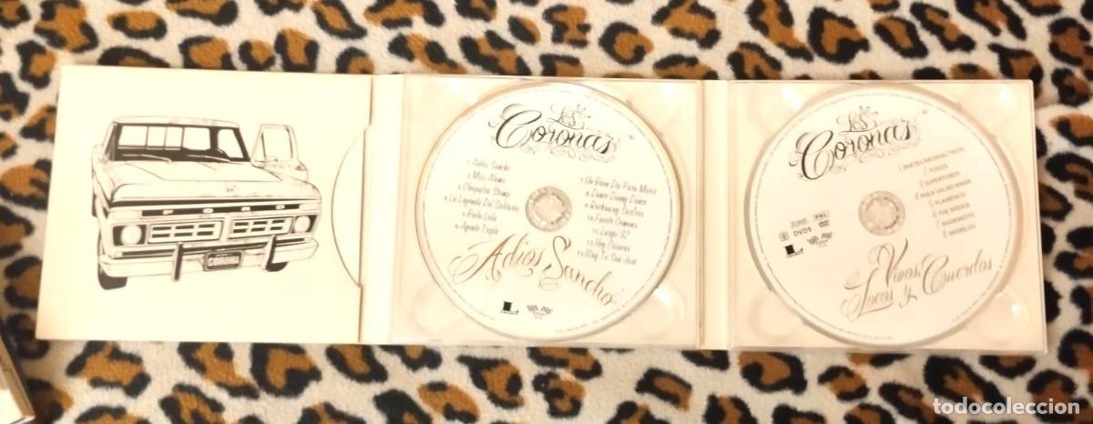 CDs de m&uacute;sica: LOS CORONAS - ADI&Oacute;S SANCHO - CD + DVD - SURF - Foto 3