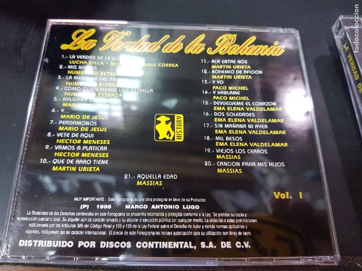 CDs de m&uacute;sica: LA VERDAD DE LA BOHEMIA- 3 CD - Foto 3