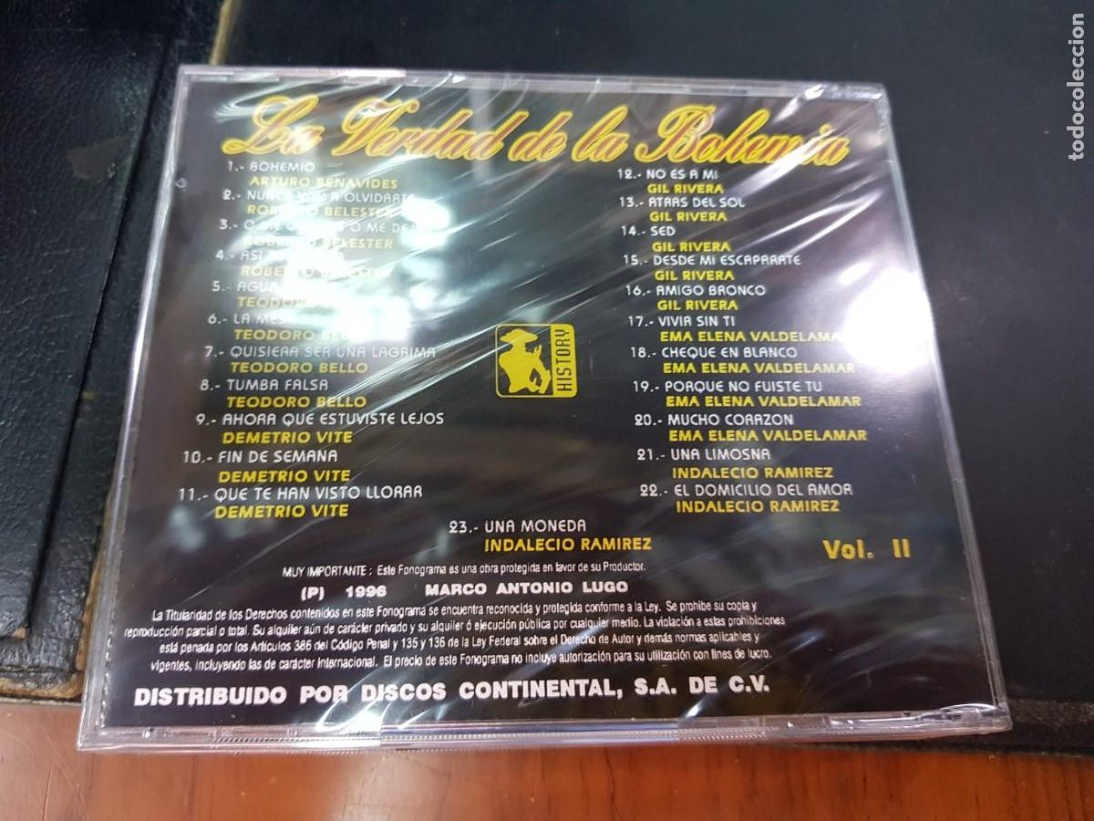 CDs de m&uacute;sica: LA VERDAD DE LA BOHEMIA- 3 CD - Foto 9