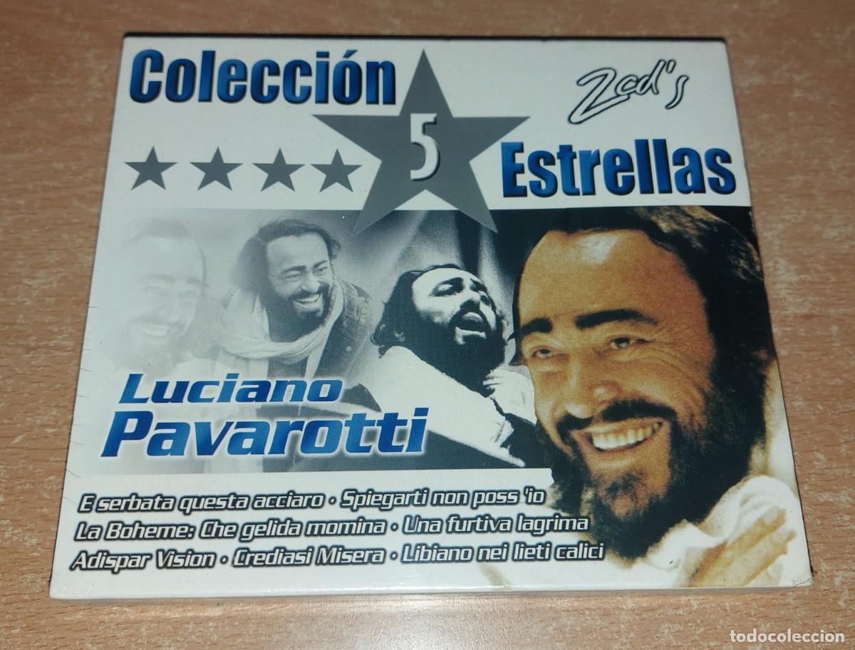 CDs de M&uacute;sica: 2 cds LUCIANO PAVAROTTI COLECCION 5 ESTRELLAS 24 TRACKS PRECINTADO