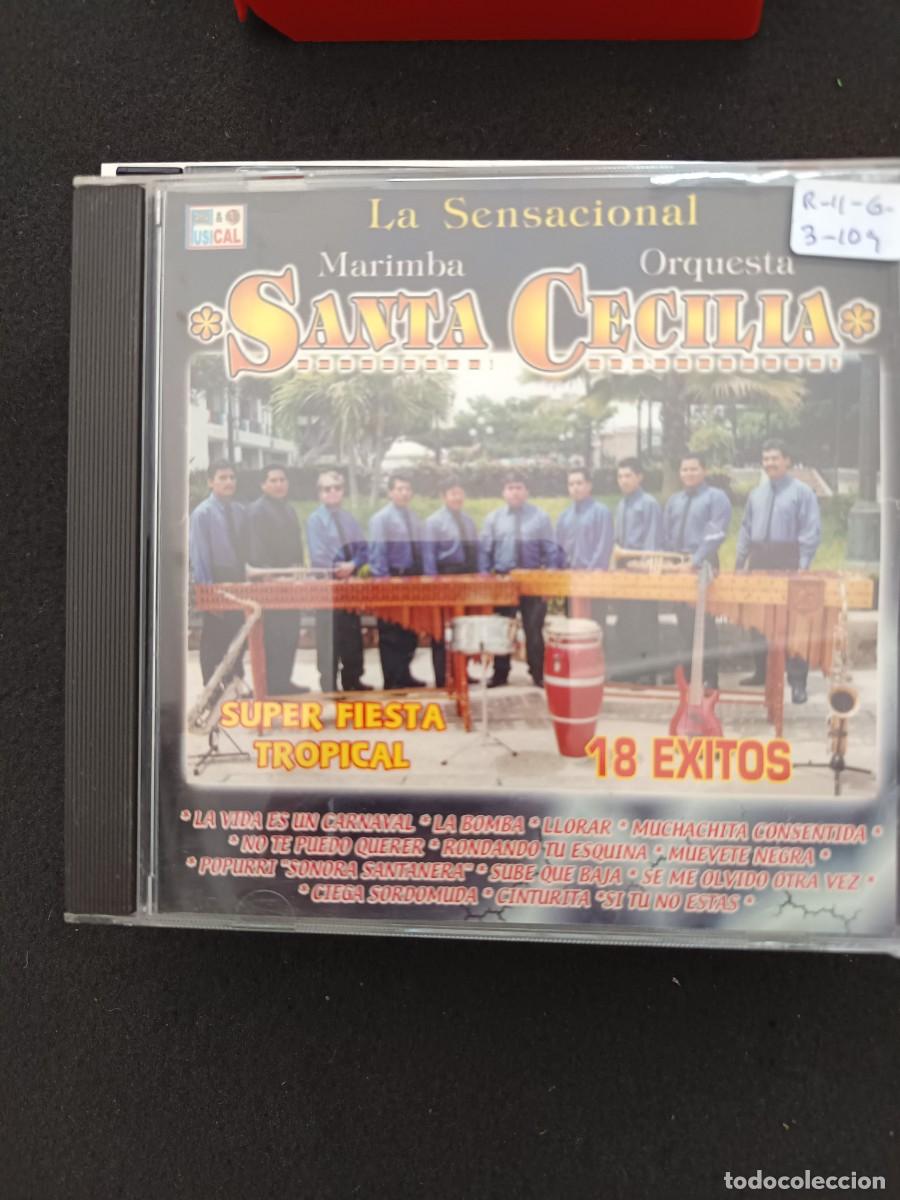 CDs de M&uacute;sica: LA SENSACIONAL MARIMBA ORQUESTA SANTA CECILIA. SUPER FIESTA TROPICAL. 18 &Eacute;XITOS