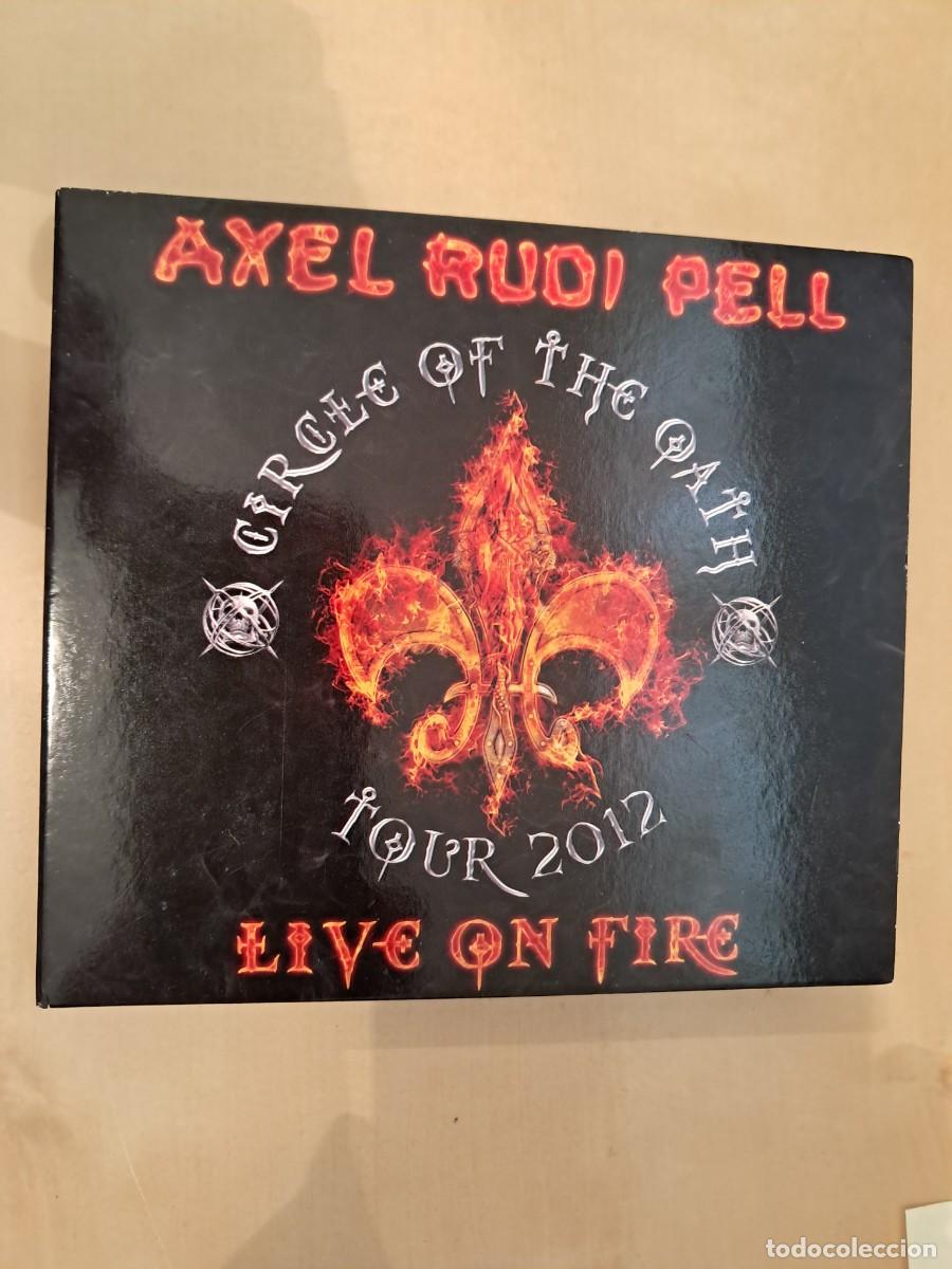 CDs de M&uacute;sica: Axel Rudi Pell , Live On Fire (Circle ... 2012) , 2xCD 2013 Germany. Perfecto estado. Hard Rock
