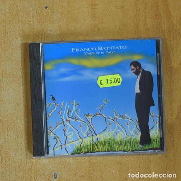CDs de M&uacute;sica: FRANCO BATTIATO - CAFFE DE LA PAIX - CD