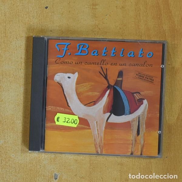 CDs de M&uacute;sica: FRANCO BATTIATO - COMO UN CAMELLO EN UN CANALON - CD