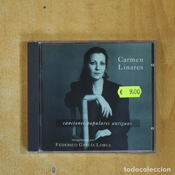 CDs de M&uacute;sica: CARMEN LINARES - CANCIONES POPULARES ANTIGUAS - CD